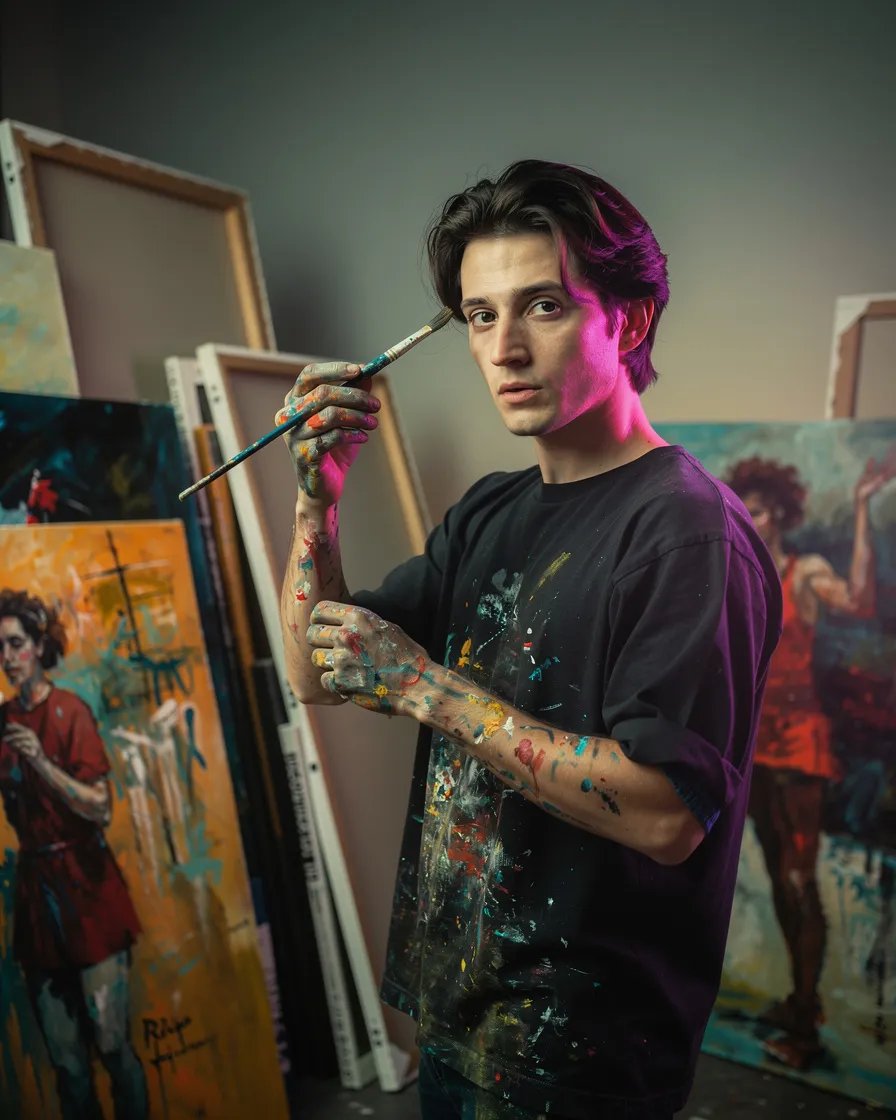 Presencia digital para artistas visuales
